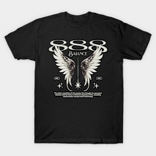 Angel Number 888 Balance T-Shirt